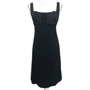 Calvin Klein Black Sleeveless Sheath Dress - Size 8